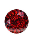 Portuguese Cut Round Red Moissanite Stones by Boutique CZ
