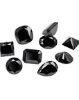 Black Emerald Cut Moissanite Stones - Boutique CZ
