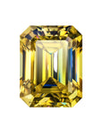 Canary Yellow Emerald Cut Moissanite Stones - Boutique CZ