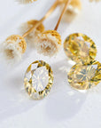 Canary Yellow Oval Cut Moissanite Loose Stones - Boutique CZ