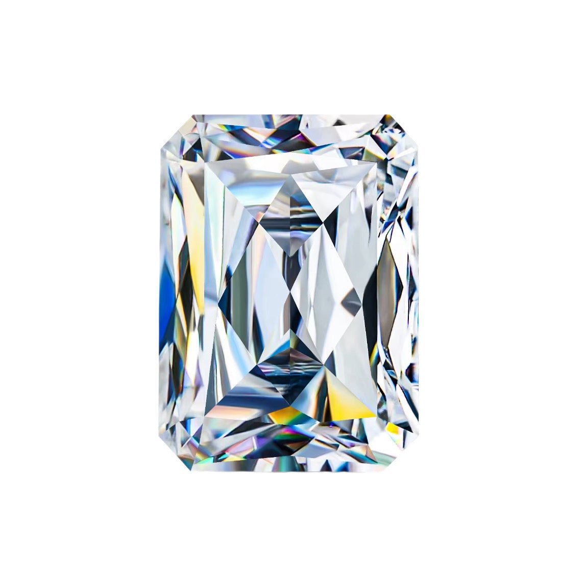 Criss Cut Radiant Moissanite Stones - Boutique CZ