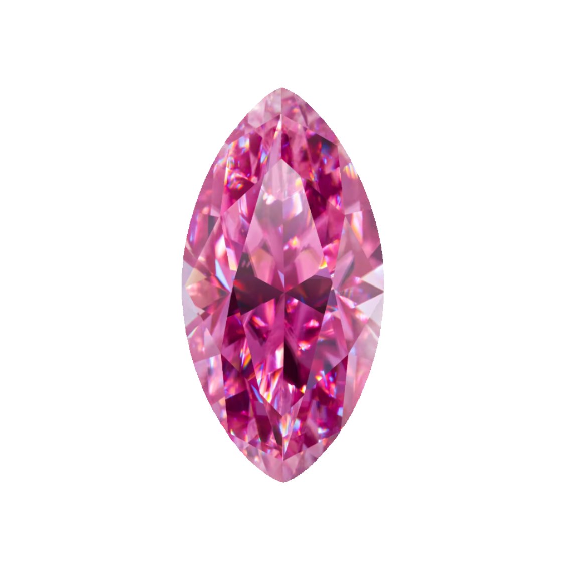 Fancy Pink Marquise Cut Moissanite Loose Stones - Boutique CZ