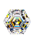 Hexagon Cut Moissanite Stones - Boutique CZ