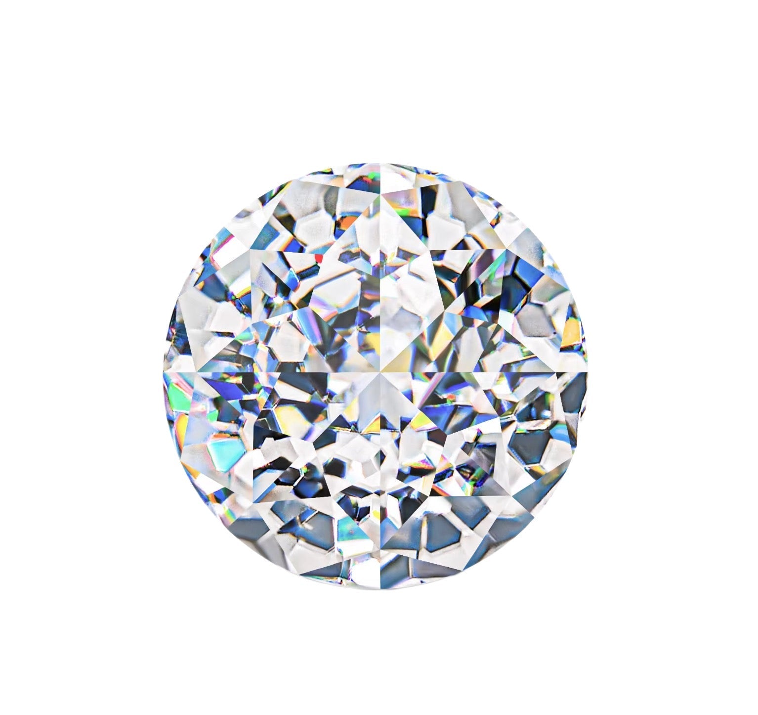 Jubilee Cut Round Moissanite Stones - Boutique CZ