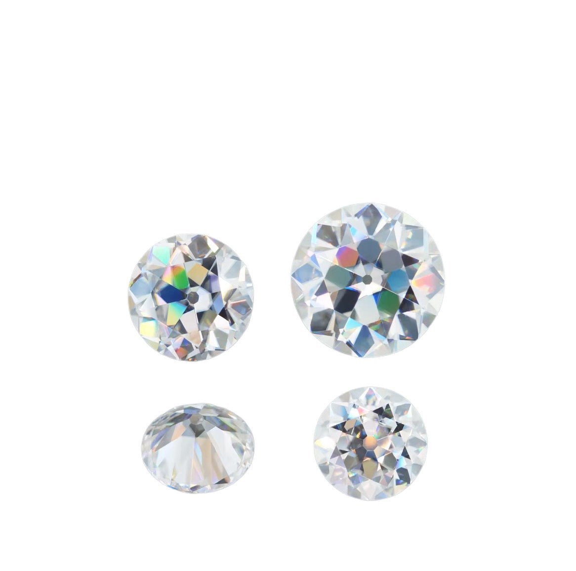 Old European Cut Moissanite Stones - Boutique CZ