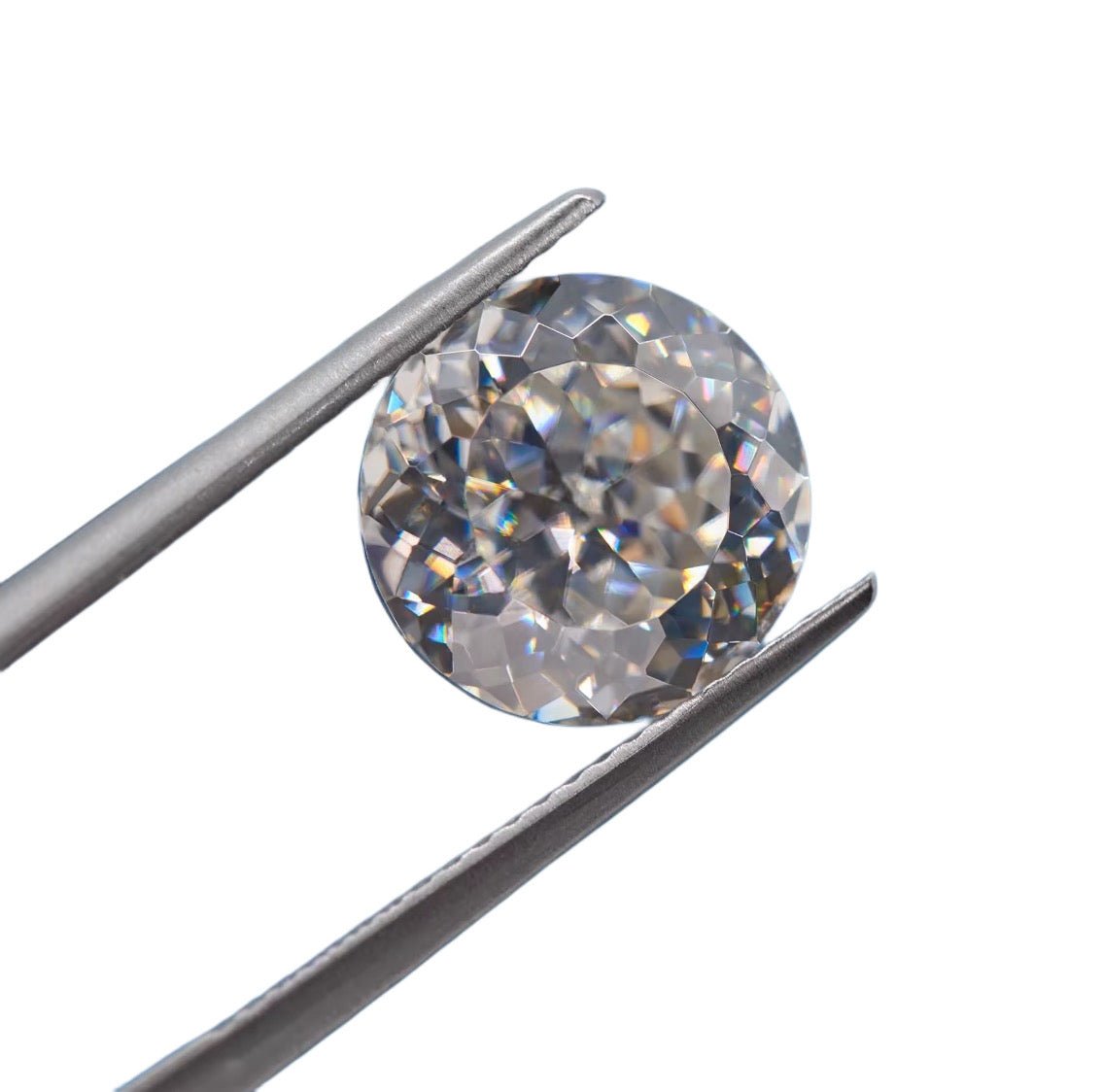 Portuguese Cut Round Moissanite Stones - Boutique Pavè
