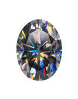 Smokey Gray Oval Cut Moissanite Loose Stones - Boutique CZ