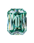 Unique Criss Cut Green Moissanite Stones - Boutique CZ