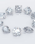 Cushion Cut Certified Lab Created Stones 1-3 TCW - Boutique Pavè