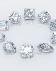 Cushion Cut Moissanite Stones - Boutique CZ