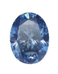 Deep Blue Oval Cut Moissanite Loose Stones - Boutique CZ