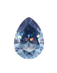 Deep Blue Pear Cut Moissanite Stones - Boutique CZ