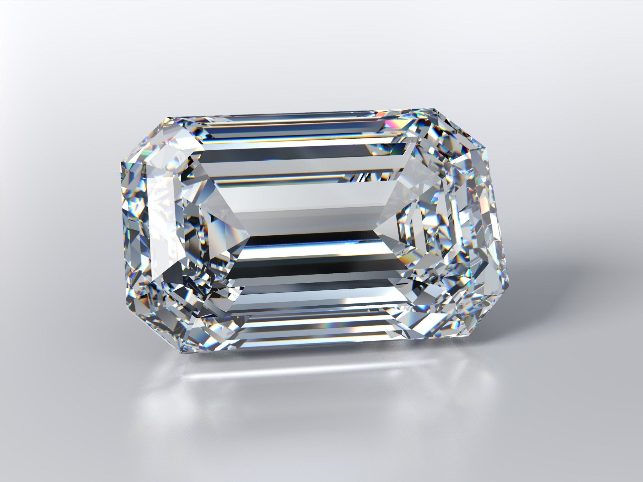 Emerald Cut Moissanite Loose Stones - Boutique Pavè