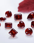 Fancy Red Pear Cut Moissanite Stones - Boutique CZ