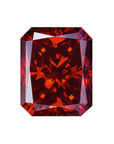 Fancy Red Radiant Cut Moissanite Stones - Boutique CZ