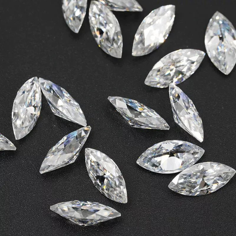 Marquise Cut Moissanite Loose Stones - Boutique CZ