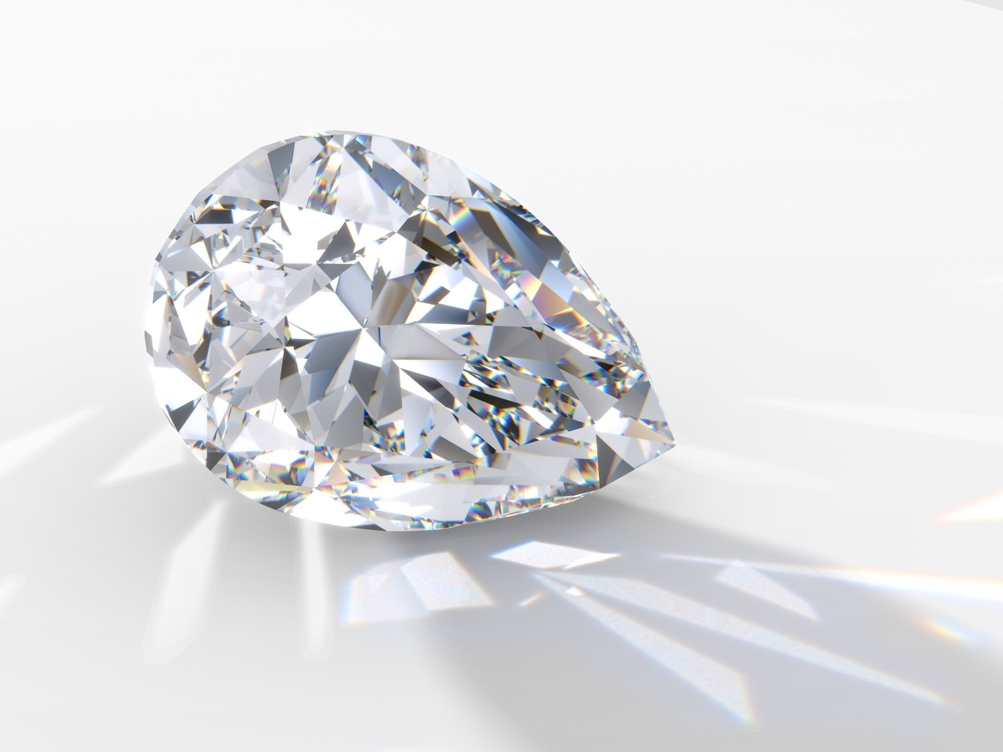 Pear Cut Moissanite Stones - Boutique CZ