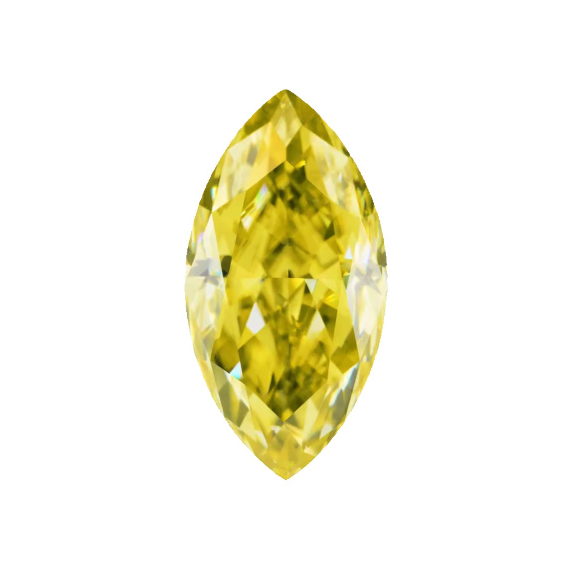 Vivid Yellow Marquise Cut Moissanite Stones - Boutique CZ