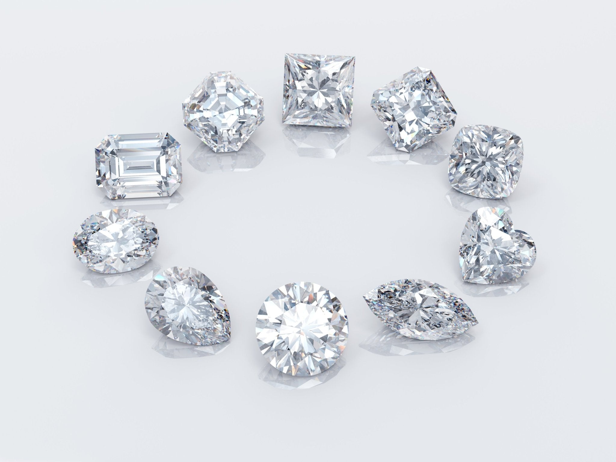 Certified Loose Lab Grown Diamonds-Asscher Cut - Boutique Pavè